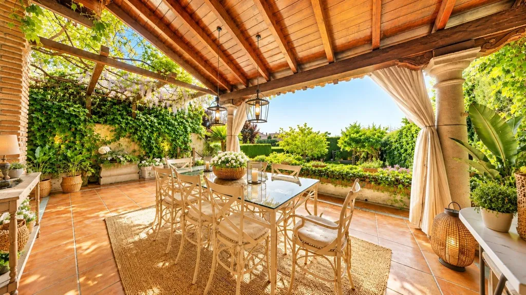 Terrasse - Luxury Chalet with Pool in El Serrallo, Granada