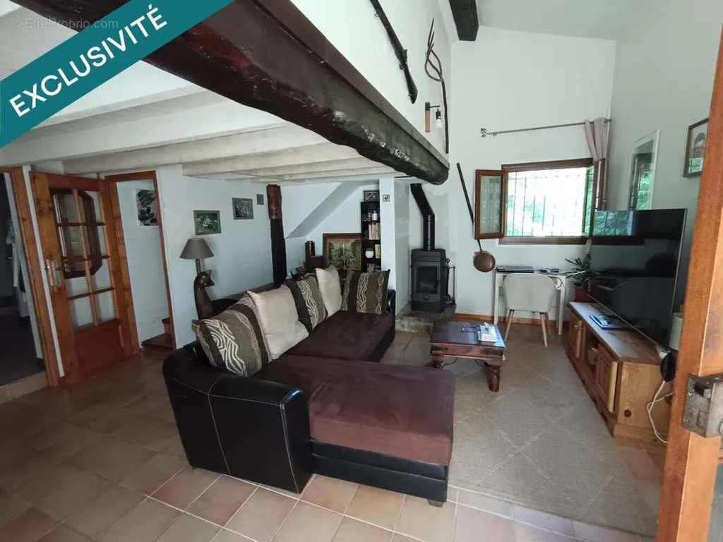 Soggiorno - Charming Apartment in Former Mill, Vence