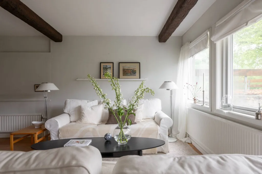 Séjour - Apartment with Balcony in Stockholm