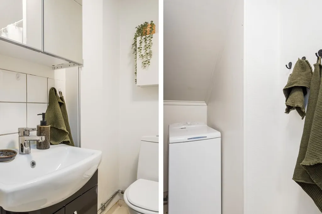 Bagni - Charming Attic Flat with Sundsvall Bridge View