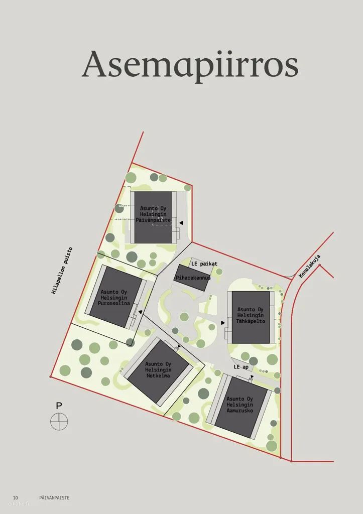 Plaan - Corner Two-Bedroom with Functional Layout in Konala