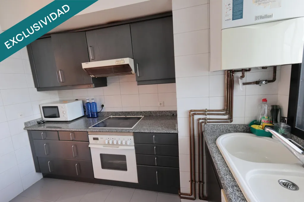 Cuisine - Bright Penthouse with Terrace in Bembibre