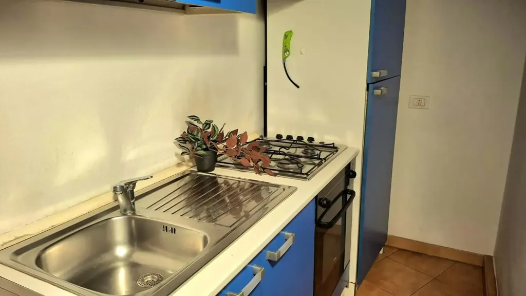 Cuisine - One-Bedroom Apartment with Metro Access in Milan