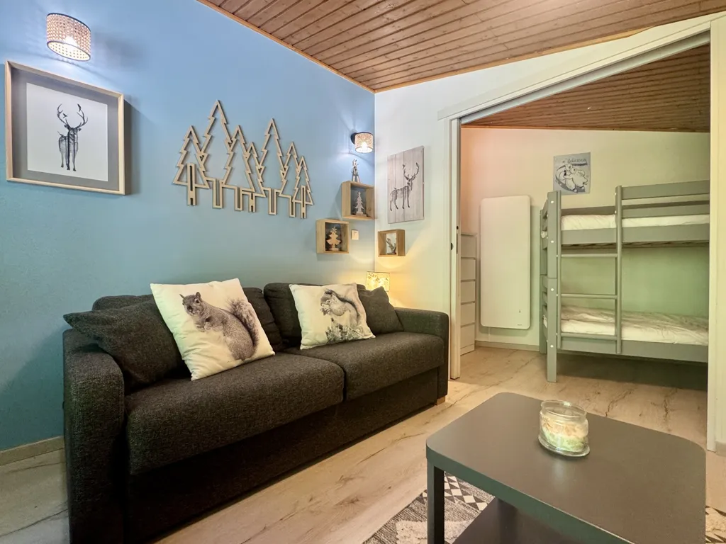 Soggiorno - Renovated Duplex with Balcony in Deux Alpes