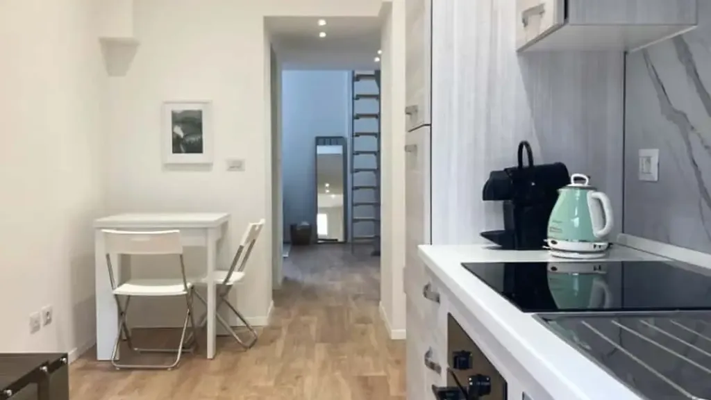 Köök - Fully Furnished Studio in Milan