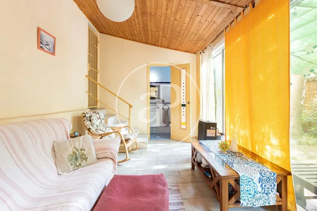 Living Room - Period Villa with Garden in Begues
