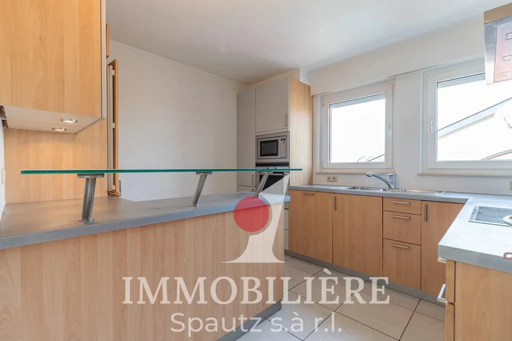 Cuisine - Appartement dernier étage avec vue dégagée à Junglinster