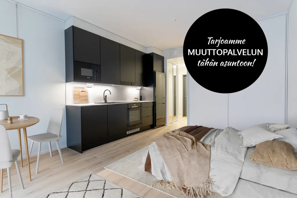 Magamistoad - Modern Studio with Balcony in Turku