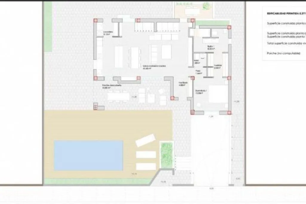 Plan - Luxury Villa with Pool in Torrevieja