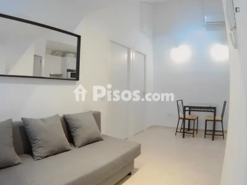 Séjour - 2-Bedroom Flat in Usera, Madrid