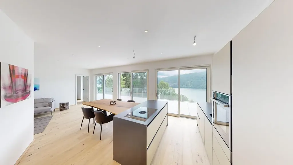 Salle à manger - Penthouse with Lake View in Millstatt
