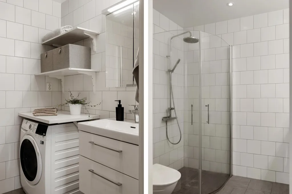 Salles de bain - Apartment with Terrace in Tyresö