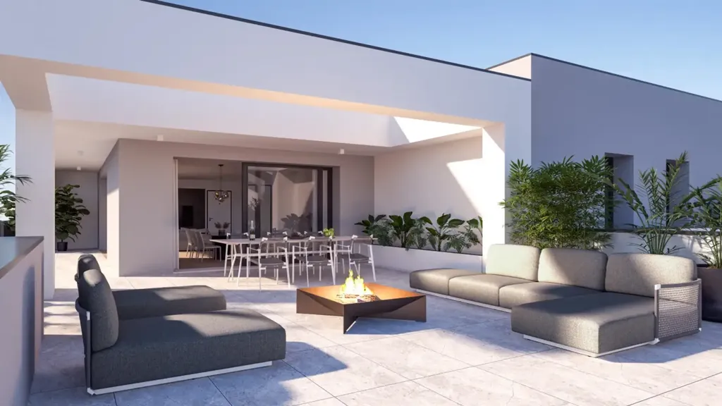 Terrasse - New Apartment with Terraces in Rubano