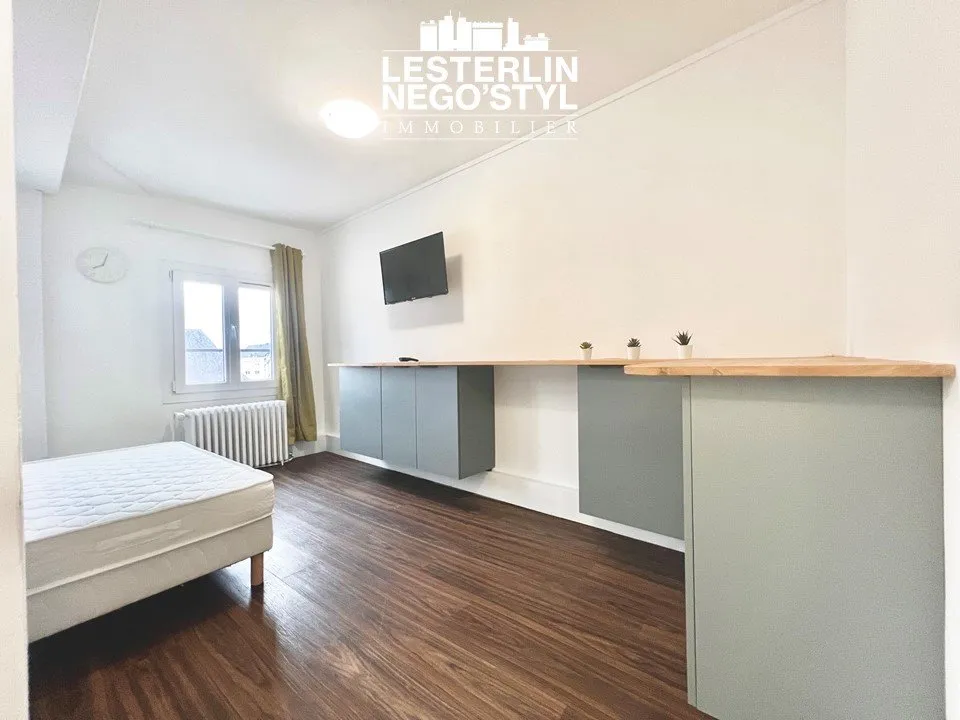 Camere da letto - Studio with Balcony in Harfleur Centre