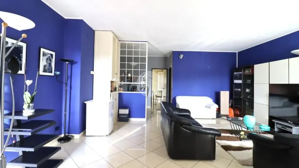 Séjour - Panoramic Apartment with Balcony in Terni