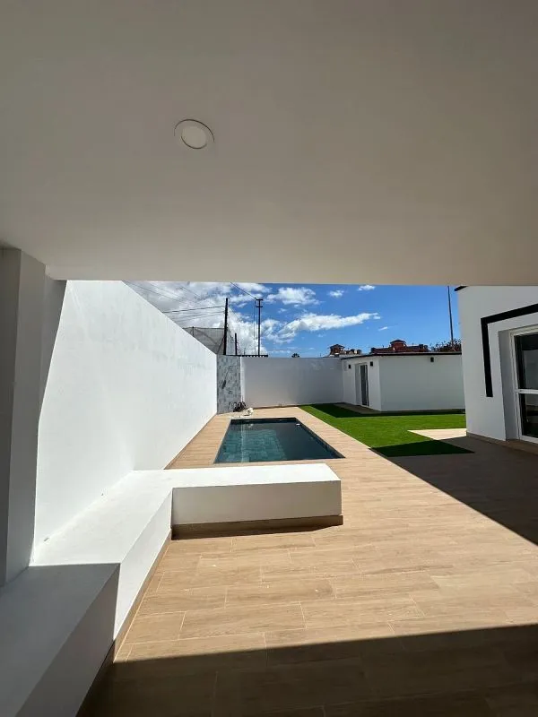 Piscine - Chalet with Pool in Guargacho