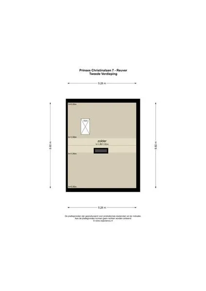 Plan - Modernised Two-Storey House with Garden in Reuver