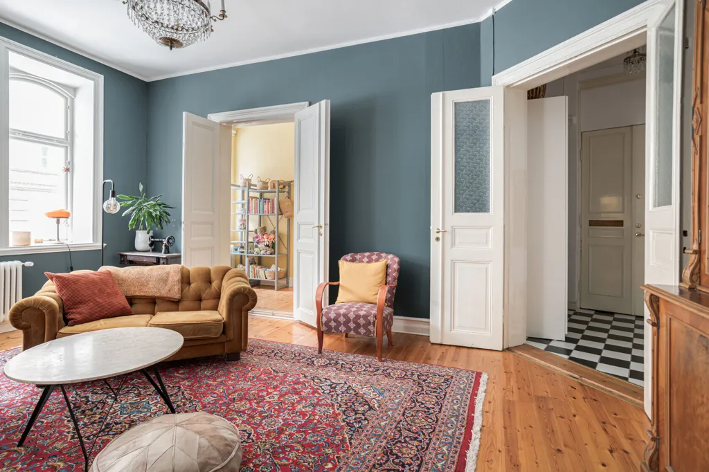 Elutuba - Charming Flat with High Ceilings in Tågaborg