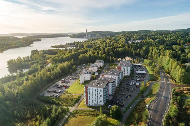 Aerial - Apartment with Balcony in Keljo, Jyväskylä