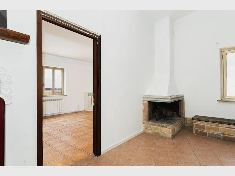 Soggiorno - Central Two-Bedroom Apartment with Terraces in Formello