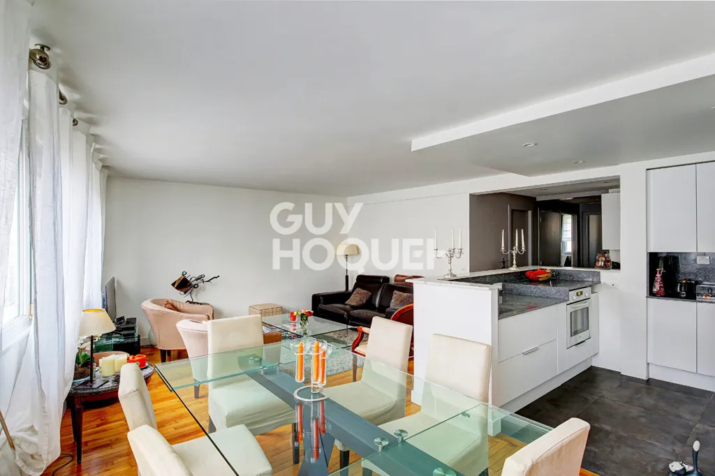 Sala da pranzo - Modernised Flat with Garden View in Paris 16