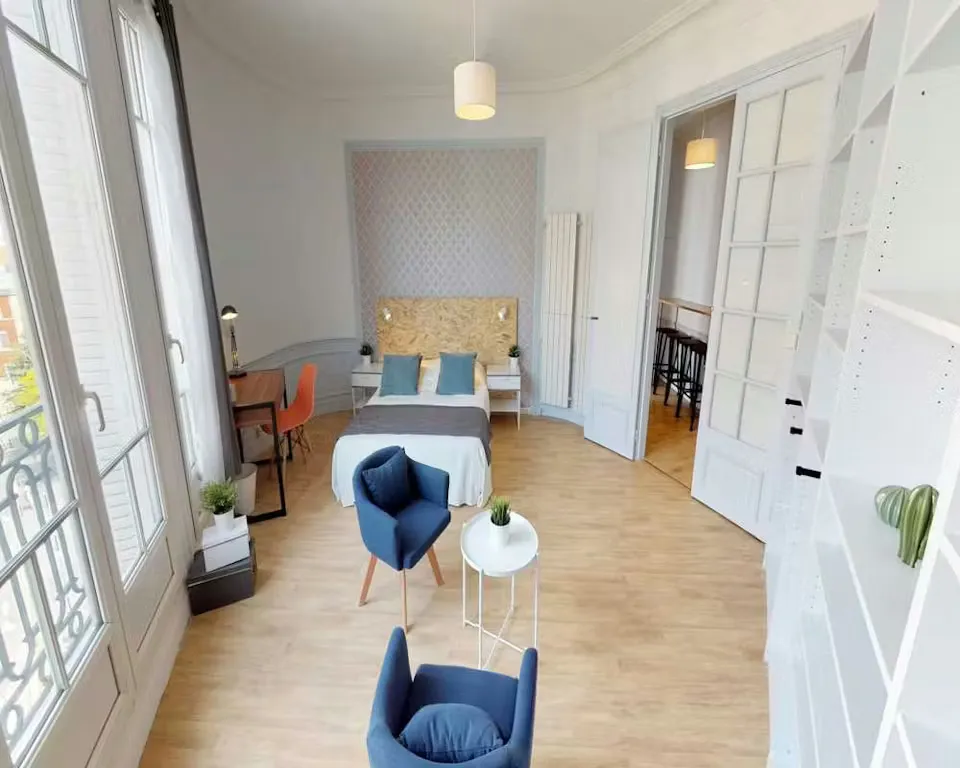 1-toaline korter asukohas Paris