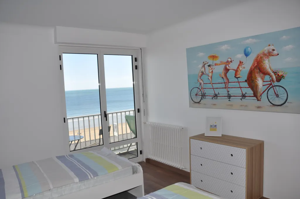 Chambres - Appartement T3 avec Vue Mer à La Baule