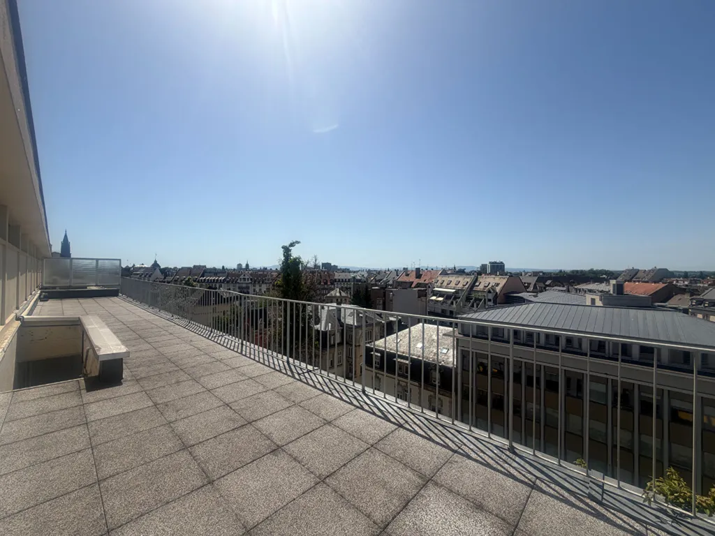 Rõdu - Attic Apartment with Terraces in Strasbourg