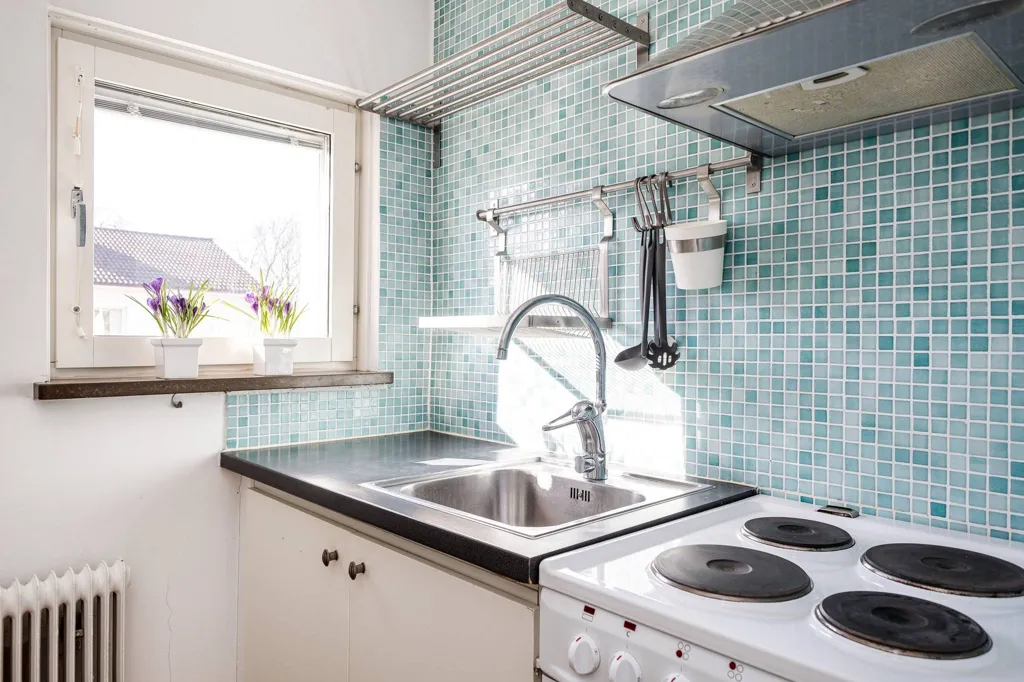 Cuisine - Apartment with Balcony in Enköping