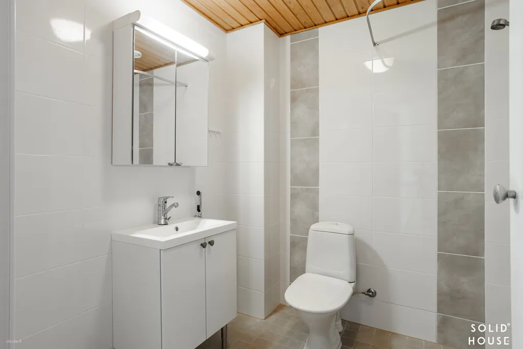 Salles de bain - Apartment with Private Sauna in Turku Centre