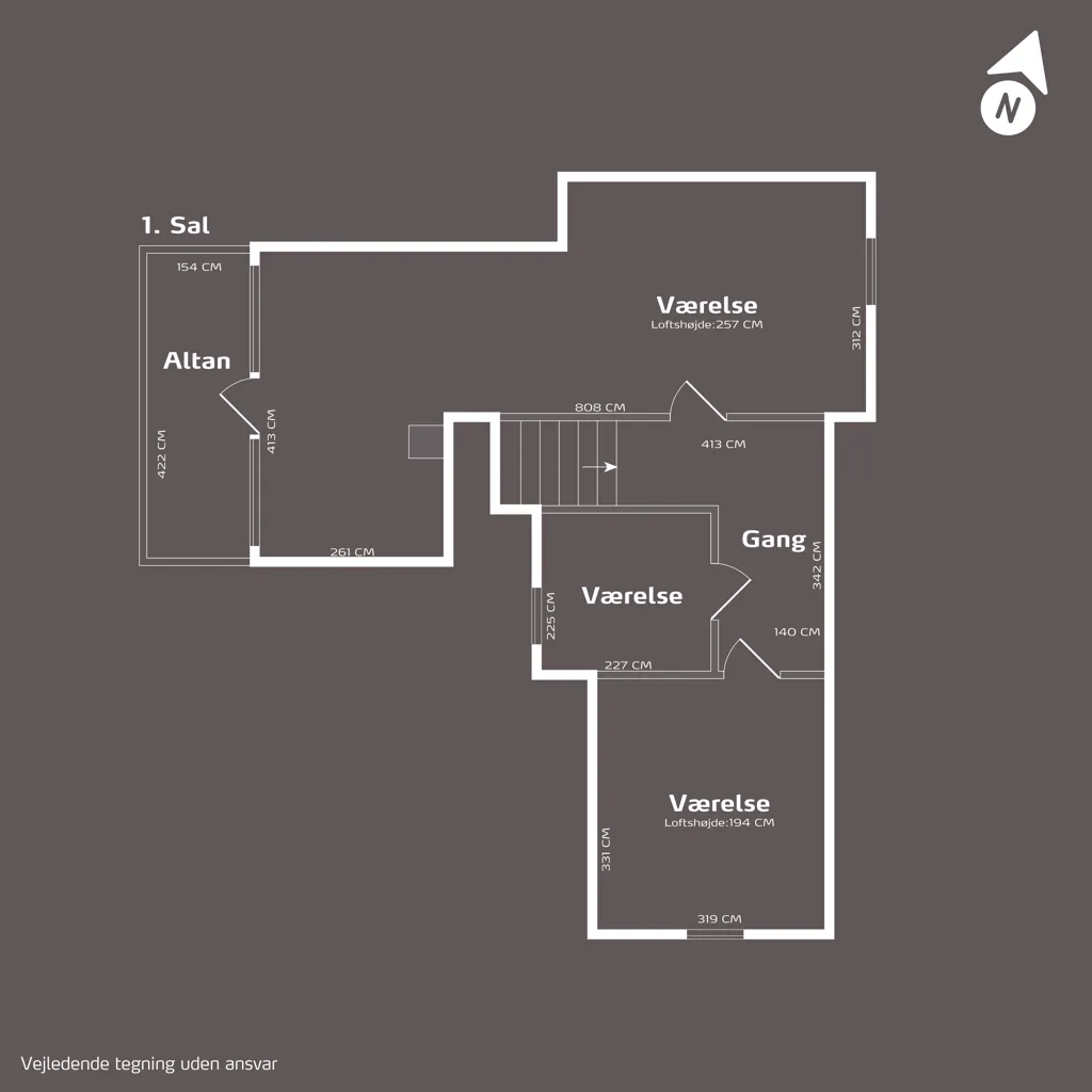 Plan - Villa with Garden in Løgstrup