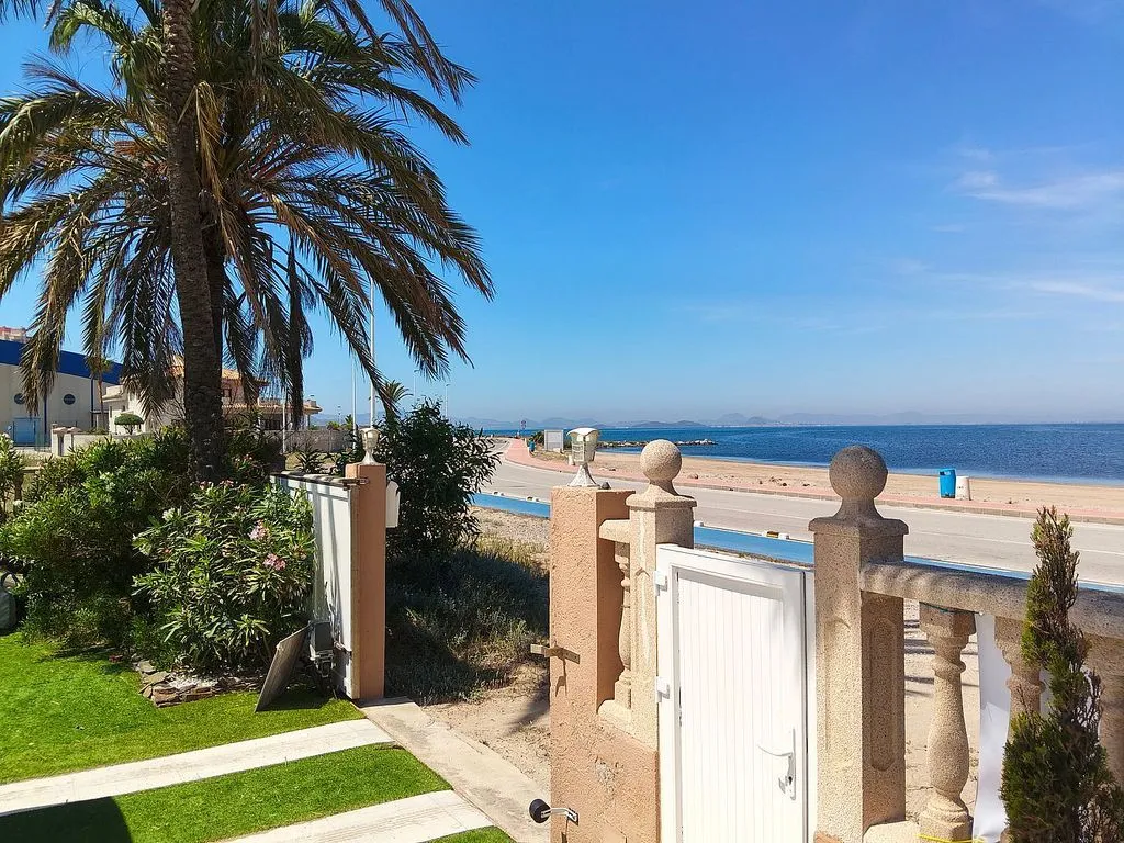 Terrace - Chalet with Pool and Sea View in La Manga