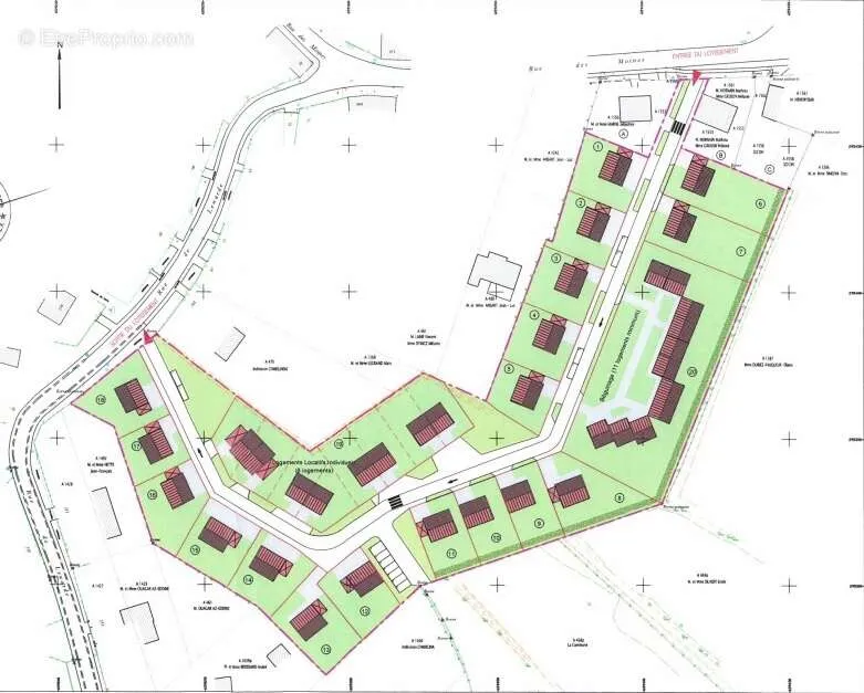 Plaan - Buildable Plot in Loffre, Near Douai