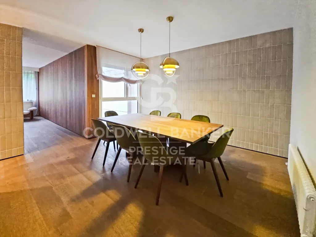 Dining Room - Spacious Flat with Terrace in Exclusive Barcelona