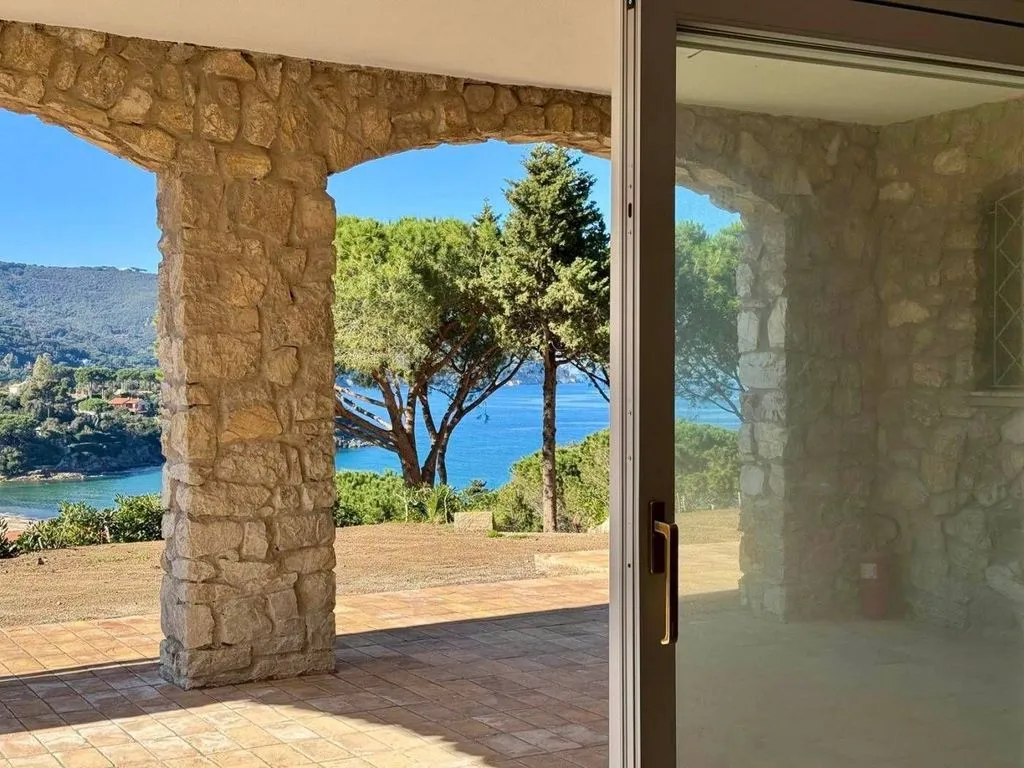 Terrass - Villa with Sea View in Procchio, Marciana