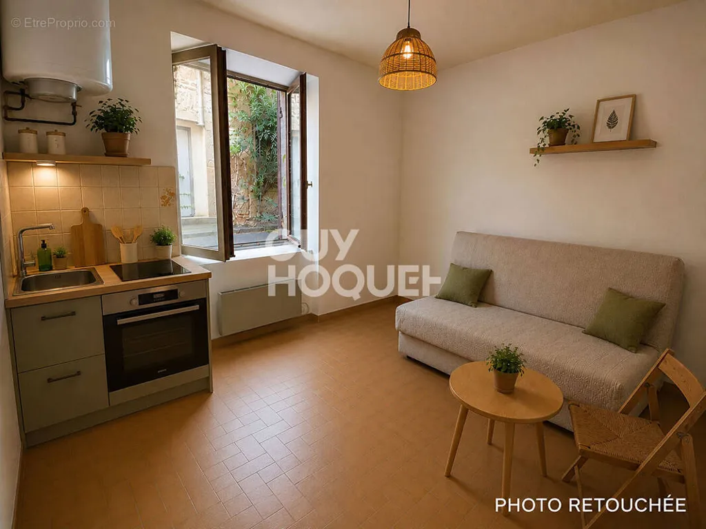 Séjour - Appartement 1 pièces à Lyon-1e