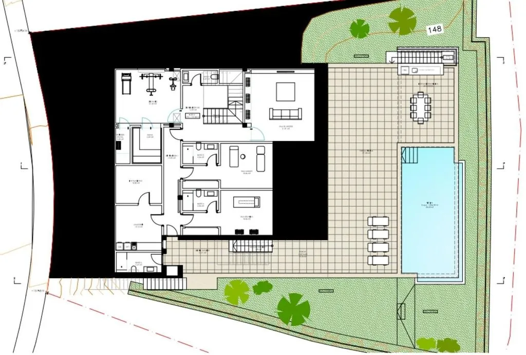 Planimetria - Residential Plot with Golf View in Benahavís