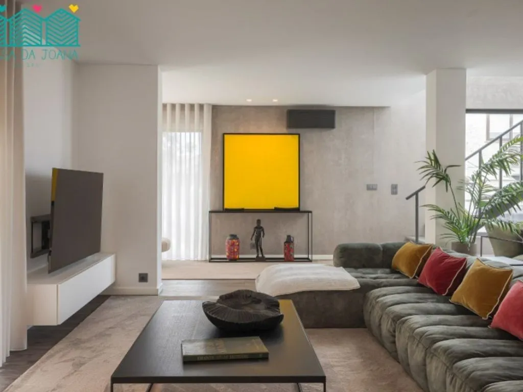 Living Room - Luxury Villa with Pool in Azurva, Aveiro