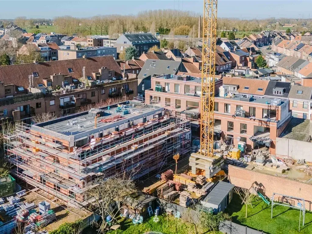 Vue aérienne - Maison à vendre à Temse