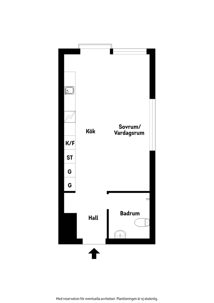 Appartement 1 pièces à Sollentuna kommun