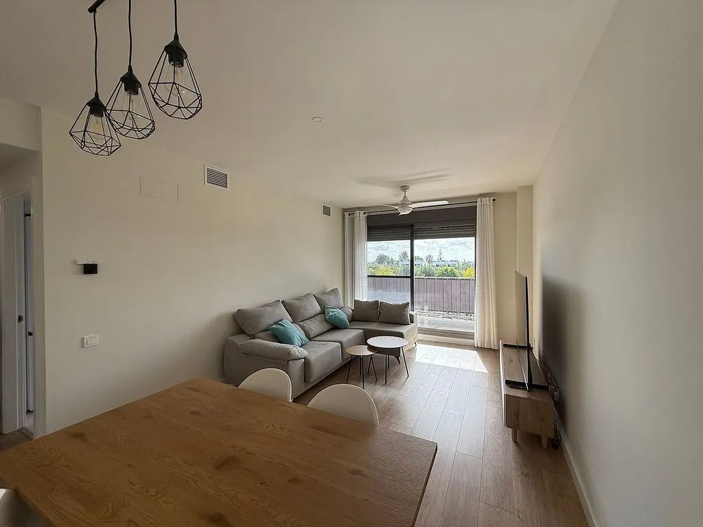 Living Room - Apartment with Pool and Terrace in Nuevo Bulevar