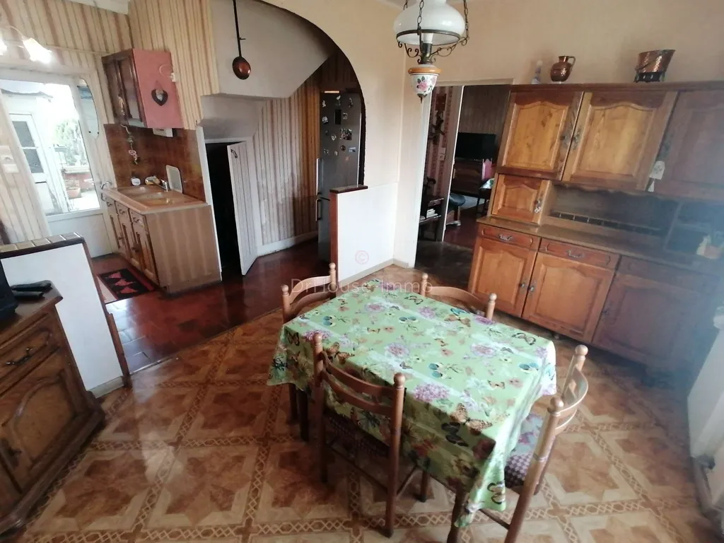 Dining Room - Town House with Garden in Les Ormes Centre