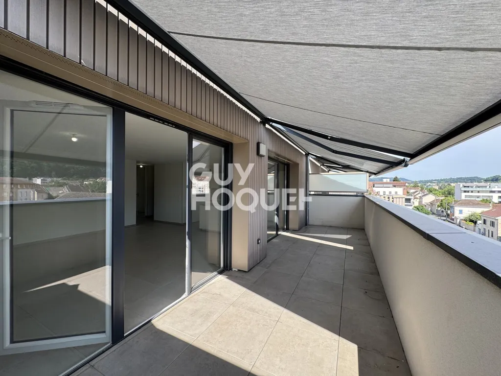 Balcone - Modern Flat with Terrace in Bourgoin-Jallieu