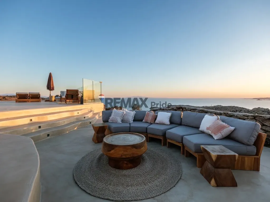 Terrasse - New Villa with Sea View in Mykonos