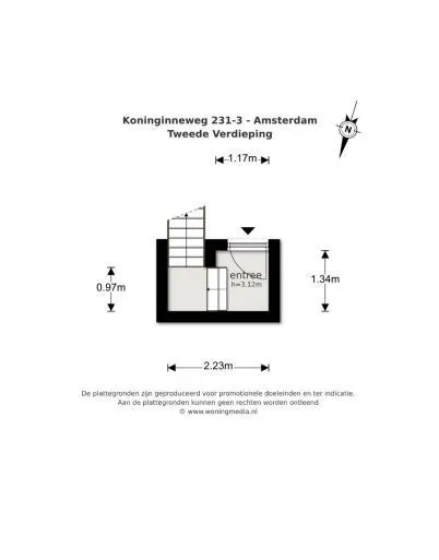 4-toaline korter asukohas Amsterdam