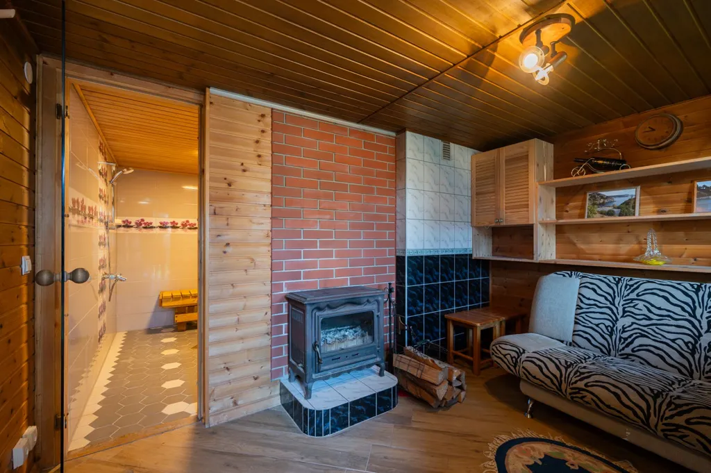Living Room - Renovated House with Sauna in Mustvee