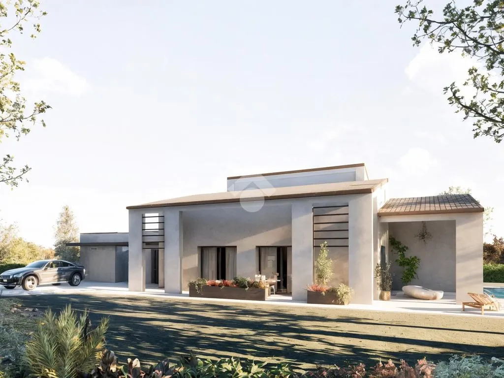 Contemporary Villa with Private Garden in Parma
