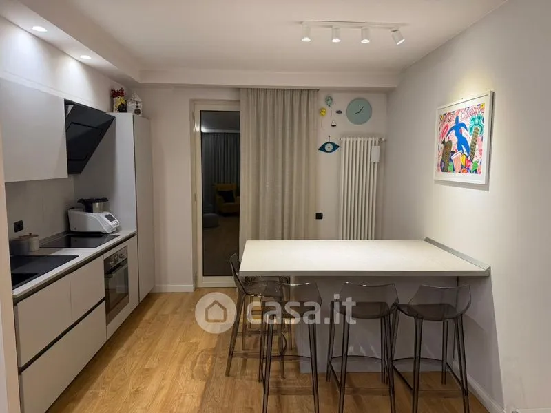 Cuisine - Fully Furnished Triplex with Balcony in Caserta