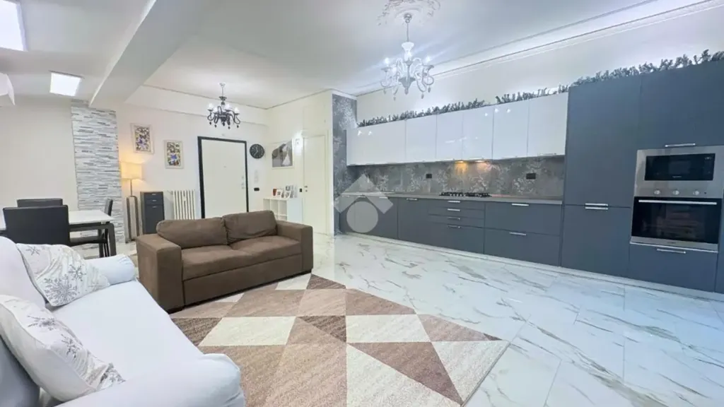 Séjour - Renovated Apartment with Balcony in Ancona