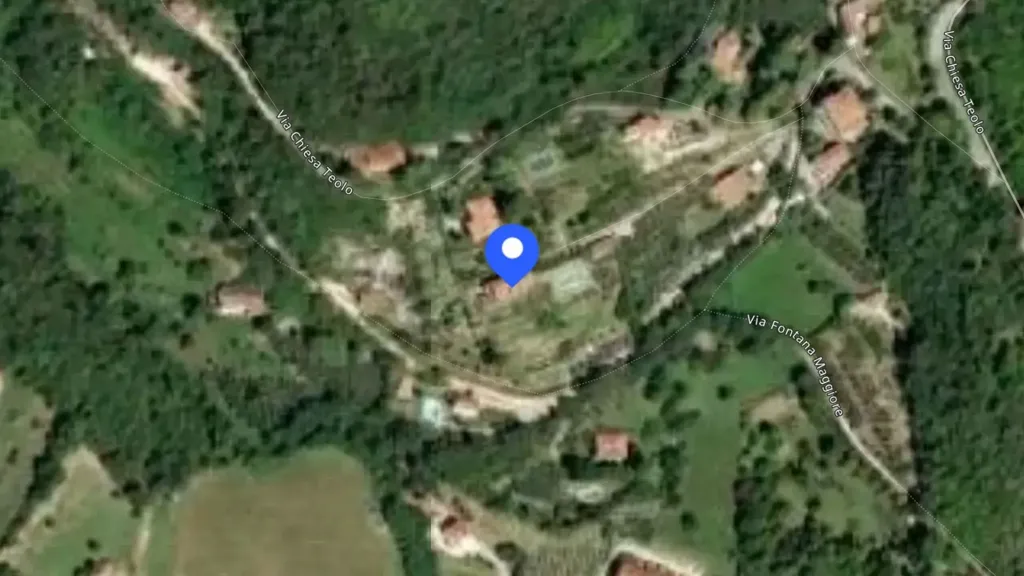 Vue aérienne - Villa with Pool in Teolo
